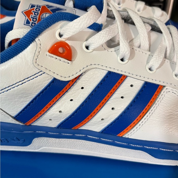 Adidas Rivalry Low in White, Blue, and Orange - Picture 14 of 16